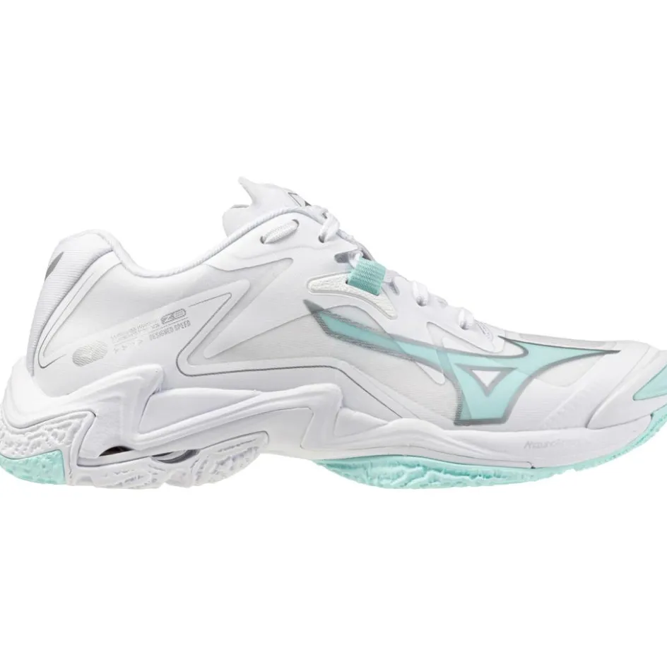 Mizuno Indoorschoenen*Wave Lightning Z8 indoorschoenen dames white blue tint