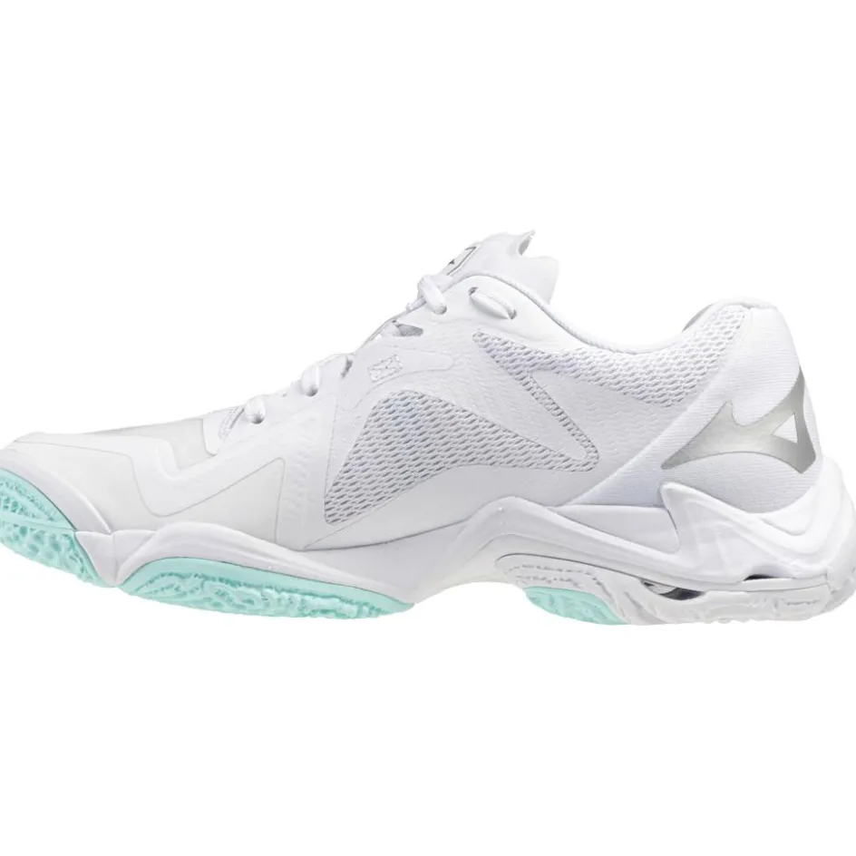 Mizuno Indoorschoenen*Wave Lightning Z8 indoorschoenen dames white blue tint