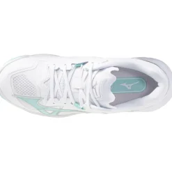 Mizuno Indoorschoenen*Wave Lightning Z8 indoorschoenen dames white blue tint