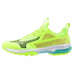 Mizuno Hockeyschoenen*Wave Panthera 2 hockeyschoenen neo lime black splish splash