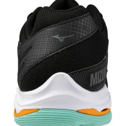 Mizuno Indoorschoenen*Wave Voltage 2 indoorschoenen heren black tangelo icegreen