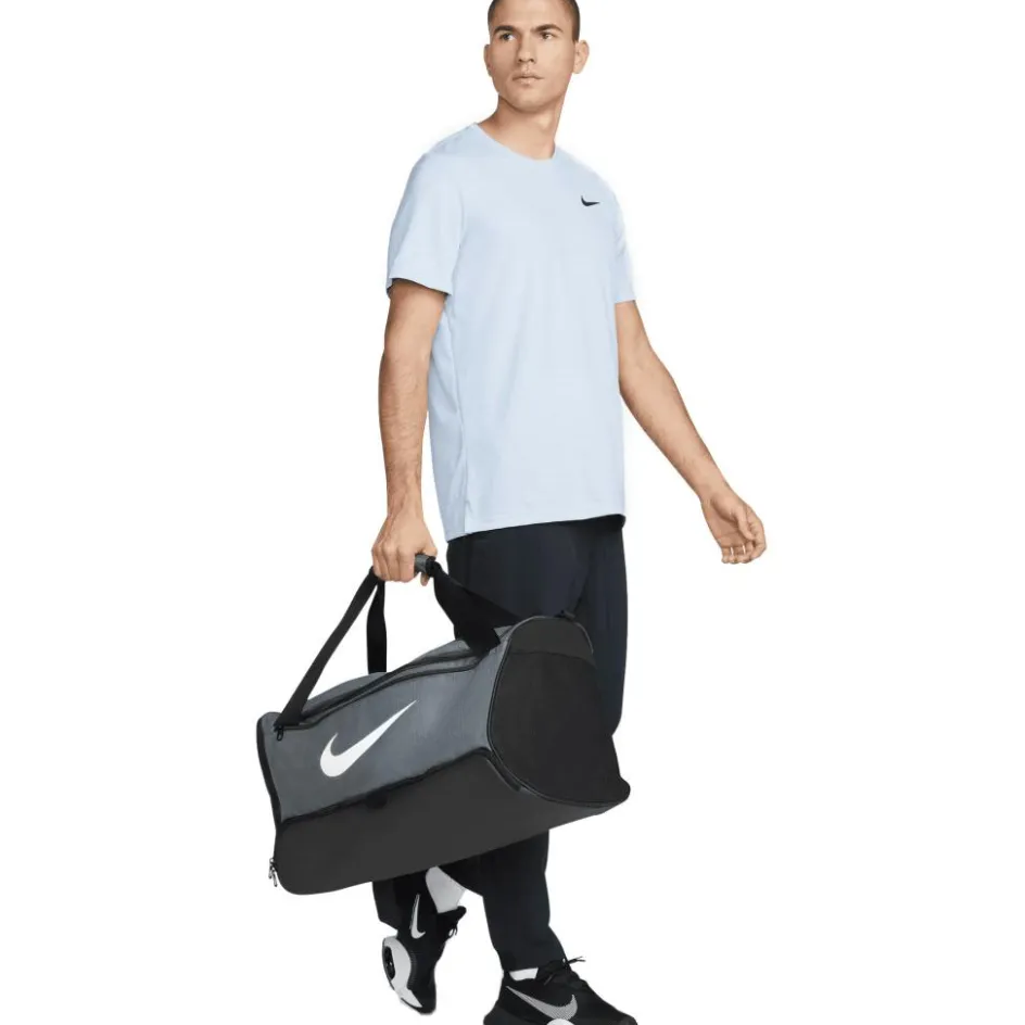 Nike Sporttas|Voetbaltas*Brasilia 9.5 sporttas iron grey black