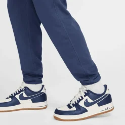 Nike Broeken*Club FT Bolt joggingbroek heren midnight navy  lightening