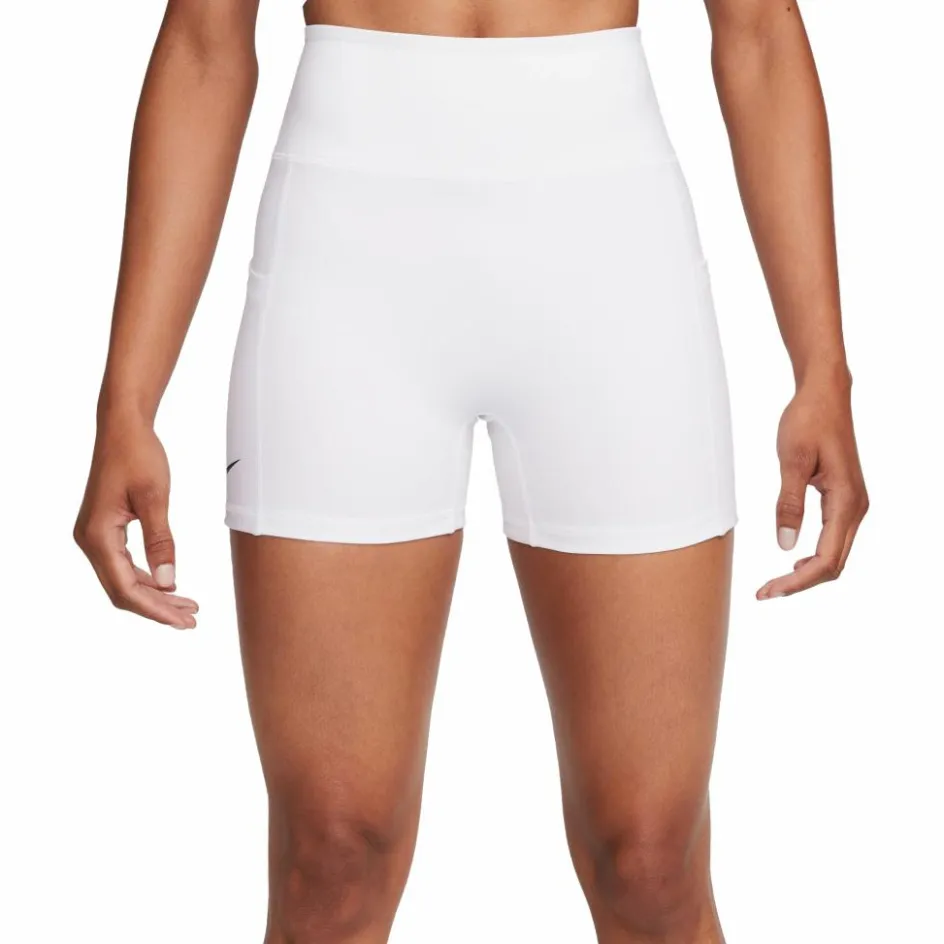 Nike Tenniskleding*Court Advantage tennisshort dames white