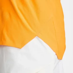 Nike Tenniskleding*Court Dri-FIT ADV Slam tennispolo heren yellow sundial black