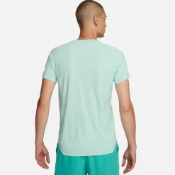 Nike Tenniskleding*Court Dri-FIT ADV Slam tennispolo heren green jade ice black