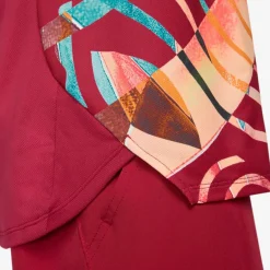 Nike Tenniskleding*Court Dri-FIT Slam tennisshirt heren red noble white