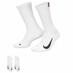Nike Tenniskleding*Court Multiplier Cushioned tennissokken heren white