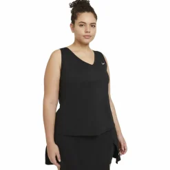 Nike Tenniskleding*Court Victory tennis tanktop dames black white
