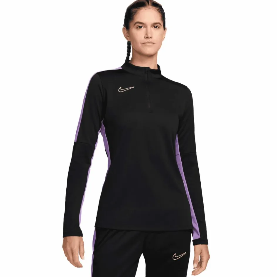 Nike Voetbalkleding*Dri-FIT Academy trainingsshirt dames black raspberry