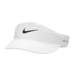 Nike Tenniskleding*Dri-FIT ADV Ace zonneklep white anthracite black