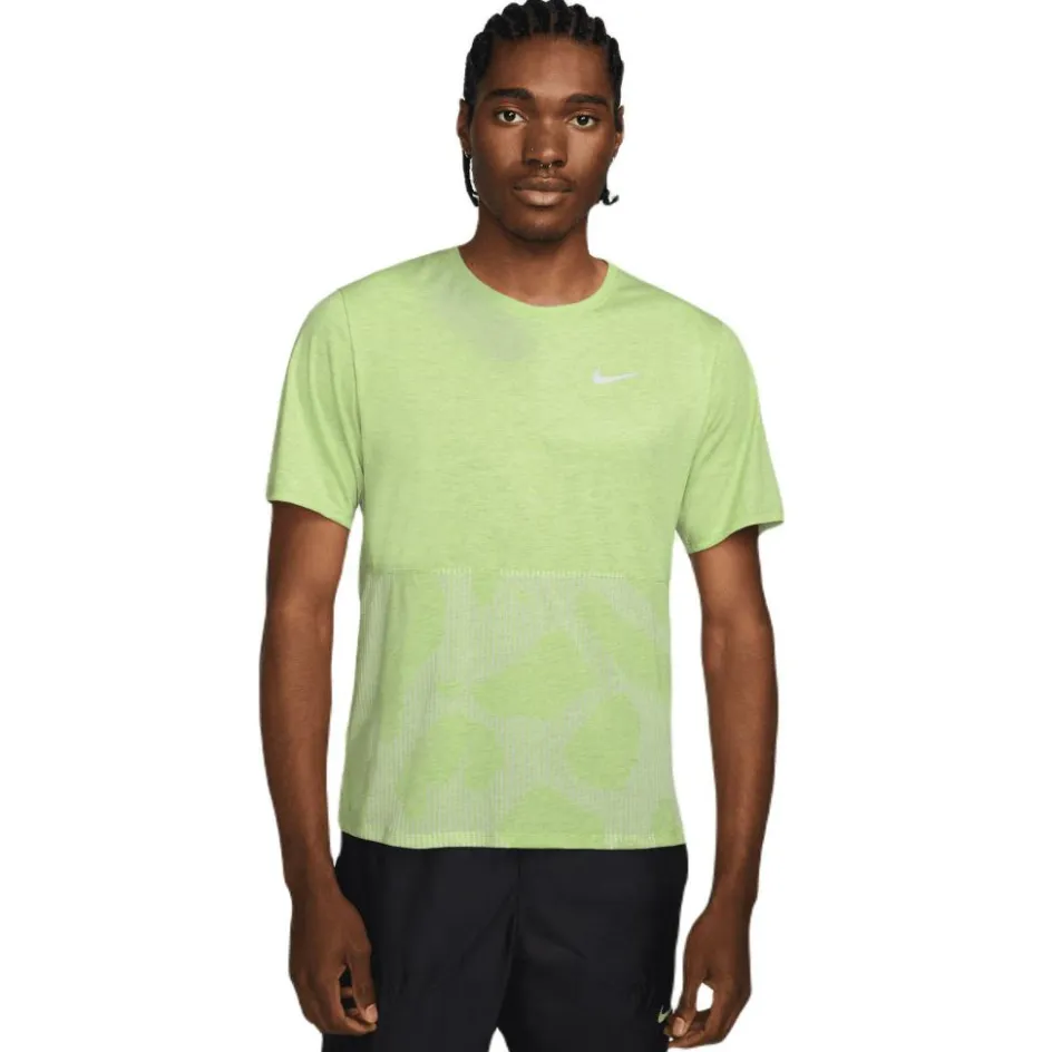 Nike Hardloopkleding*Dri-FIT Run Division hardloopshirt heren vivid green