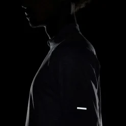Nike Hardloopkleding*Element Dri-FIT hardloopshirt heren smoke grey grey fog reflective silver