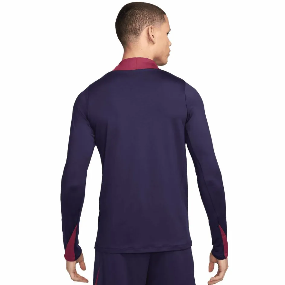 Nike Voetbalkleding*Engeland Strike Dri-FIT trainingsshirt heren purple ink rosewood white
