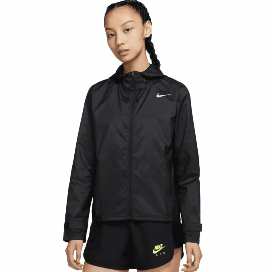 Nike Hardloopkleding*Essential hardloopjack dames black