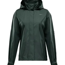 Nike Hardloopkleding*Fast Repel hardloopjack dames vintage green black