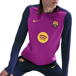 Nike Voetbalkleding*FC Barcelona Strike trainingsshirt dames purple vivid purple midwest gold
