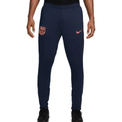 Nike Voetbalkleding*FC Barcelona Strike trainingsbroek heren blue midnight navy bright mango bright mango