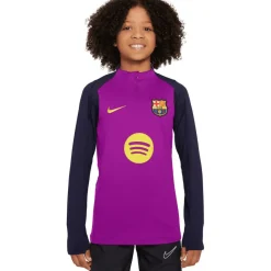 Nike Voetbalkleding*FC Barcelona trainingsshirt junior vivid purple imperial purple imperial purple midwest gold