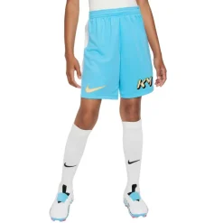 Nike Voetbalkleding*KM Dri-FIT voetbalbroekje junior baltic blue white