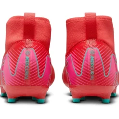 Nike Voetbalschoenen*Mercurial Superfly 10 Academy FG AG voetbalschoenen junior ember glow aurora green