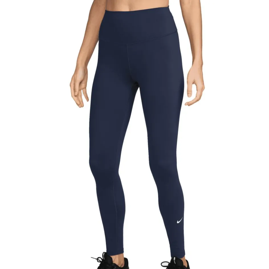Nike Sportbroek*One sportlegging dames midnight navy white