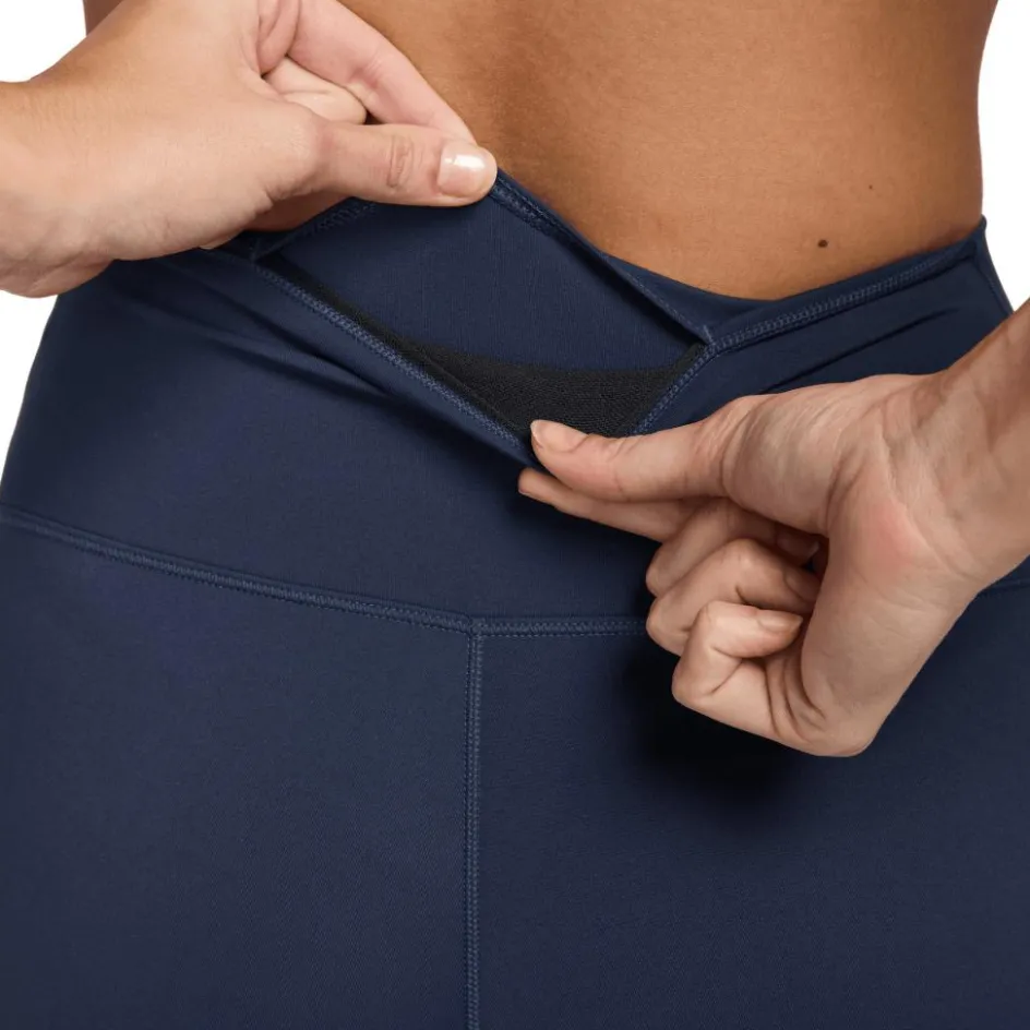 Nike Sportbroek*One sportlegging dames midnight navy white