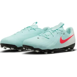 Nike Voetbalschoenen*Phantom GX 2 Academy FG AG voetbalschoenen junior mint off noir atomic red