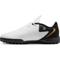 Nike Voetbalschoenen*Phantom GX II Academy voetbalschoenen junior white metallic gold coin black