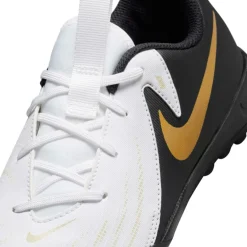 Nike Voetbalschoenen*Phantom GX II Academy voetbalschoenen junior white metallic gold coin black