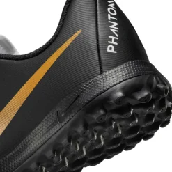 Nike Voetbalschoenen*Phantom GX II Academy voetbalschoenen junior white metallic gold coin black