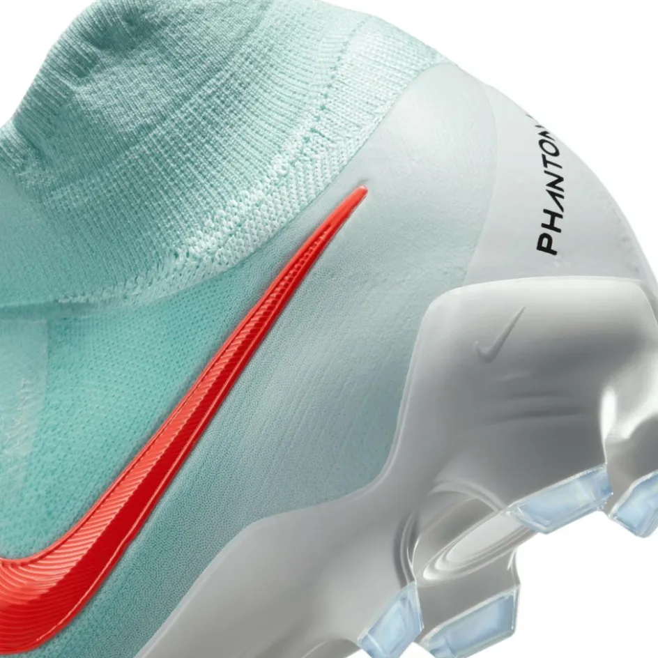 Nike Voetbalschoenen*Phantom Luna 2 Pro FG voetbalschoenen mint off noir atomic red