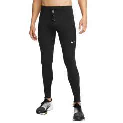 Nike Hardloopkleding*Repel Challenger hardloopbroek heren black  silver