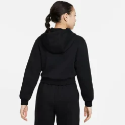 Nike Truien & Vesten*Sportswear Club fleece hoodie junior black white