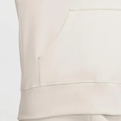 Nike Truien & Vesten*Sportswear Phoenix Fleece Logo hoodie dames light  orewood brown white armor