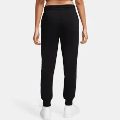 Nike Broeken*Sportswear Phoenix Fleece joggingbroek dames black sail