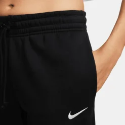Nike Broeken*Sportswear Phoenix Fleece joggingbroek dames black sail