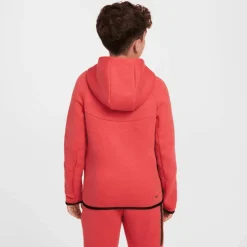 Nike Truien & Vesten*Sportswear Tech Fleece vest junior light university red heather black