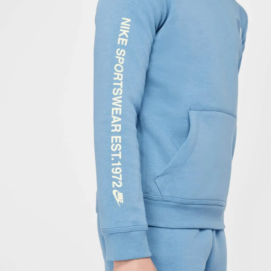 Nike Truien & Vesten*Standard Issue hoodie junior aegean storm