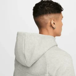 Nike Truien & Vesten*Tech Fleece Windrunner vest heren dark grey heather black