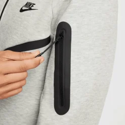 Nike Truien & Vesten*Tech Fleece Windrunner vest heren dark grey heather black