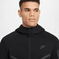Nike Truien & Vesten*Tech Fleece Windrunner vest heren black black