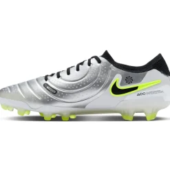 Nike Voetbalschoenen*Tiempo Legend 10 Elite FG voetbalschoenen heren metallic silcer volt black