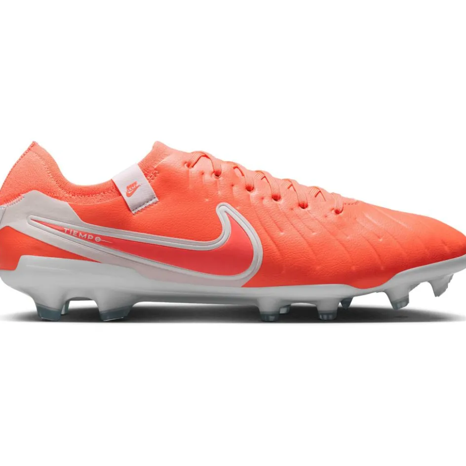 Nike Voetbalschoenen*Tiempo Legend 10 Pro FG voetbalschoenen hot lava white