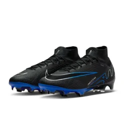 Nike Voetbalschoenen*Zoom Mercurial Superfly 9 Elite FG voetbalschoenen heren black hyper royal chrome