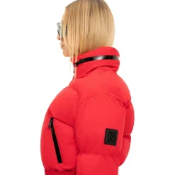 NIKKIE Ski Jassen|Wintersport*Geneva winterjas dames racing red