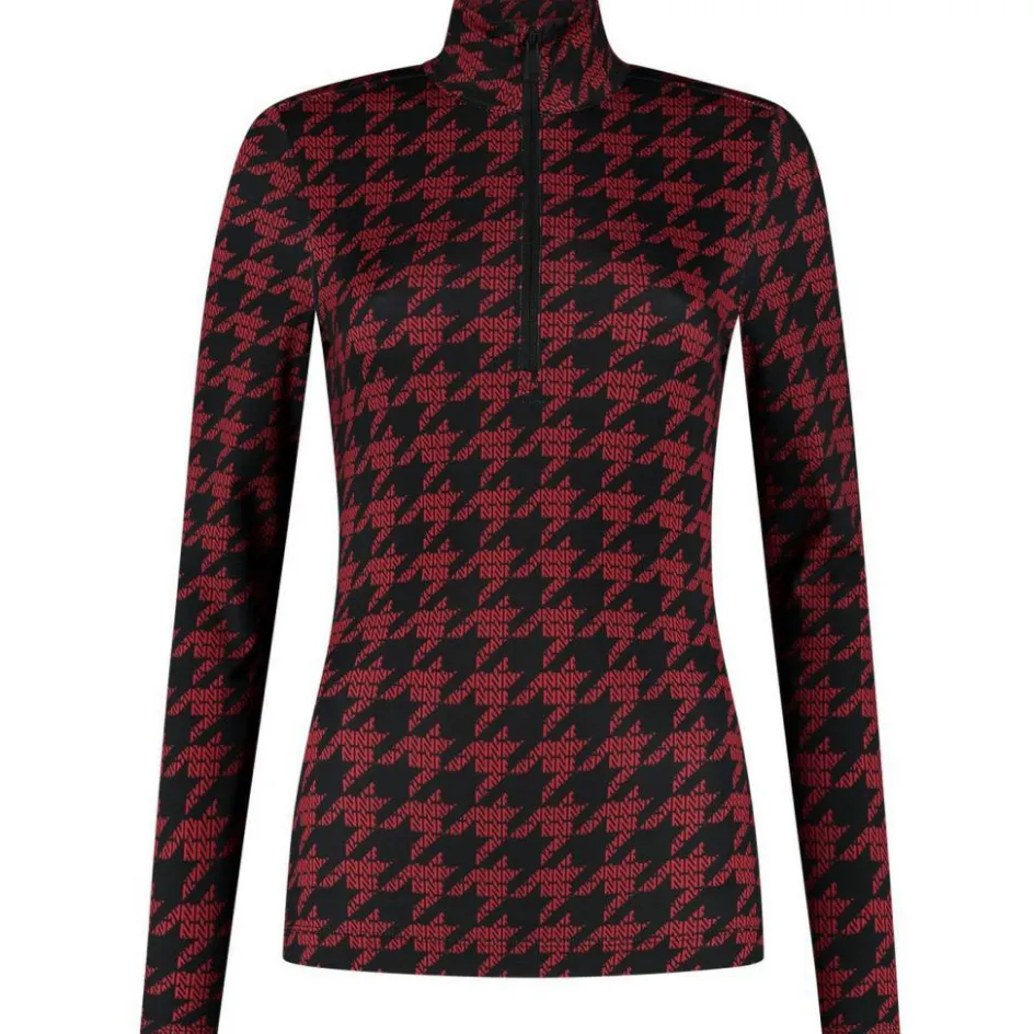 NIKKIE Skipullies|Wintersport*Geo Logo skipully dames red