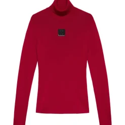 NIKKIE Ski Truien|Wintersport*Noroton Turtleneck sweater dames racing red
