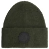 NIKKIE Mutsen|Wintersport*Round Patch muts dames forest green