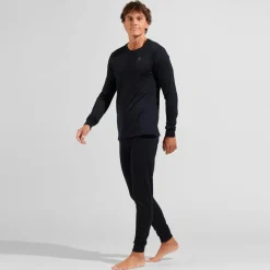 ODLO Thermokleding|Wintersport*Natural Merino 200 LS thermoshirt heren black